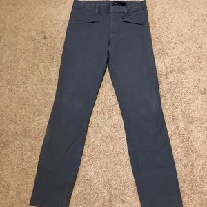 Gap: Gray Straight Leg Pants Size 0